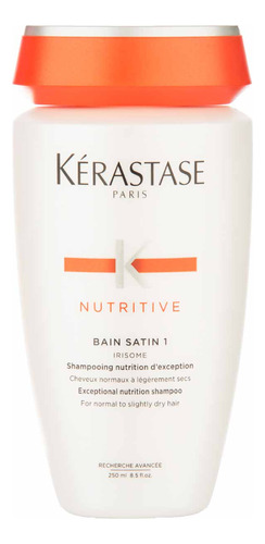 Shampoo Nutritive Irisome Bain Satin Gluco Active N1 250 Ml