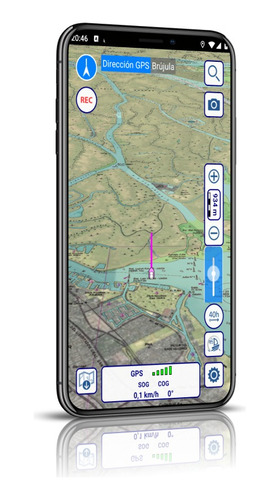 Mapa Náutico Carta Náutica Para Android Gps Celular Tablet