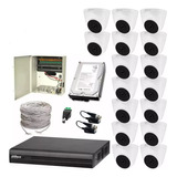 Kit Cctv Camaras Dahua  Domo 1080p Dvr De 16 Ch Disco 3tb