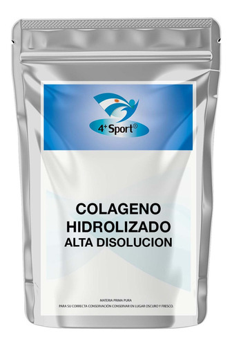 Colágeno Hidrolizado De Alta Disolución 500 Gr 4+