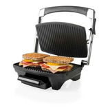 Sanduchera K-sg100 Grill Asador 3 En 1 Acero Inoxidable 