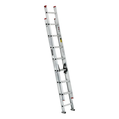Escalera de aluminio recta Cuprum 494-16N plateado | Meses sin interés