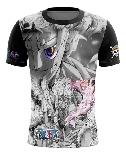 Playera Sublimada Luffy Gear 5 D2