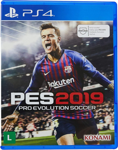 Pes 2019 Ps4 Pro Evolution Soccer 19 Mídia Física Português
