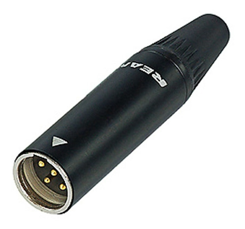 Conector Rean Tiny Xlr Macho De 3 Pin Rt3mc-b