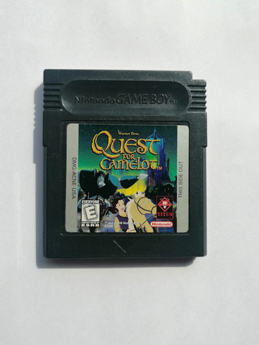 Juego Quest For Camelot Para Gameboy Color Original 