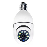Lampada Camera Para Area Externa Com Microfone E Sensor E27