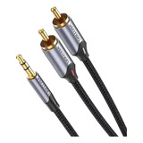 Cable Audio Auxiliar 3.5mm A 2rca Vention Macho A Macho 1m