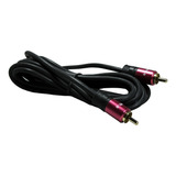 Cable De Audio Coaxial Rca-rca 3 Metros Green-e