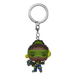 Chaveiro Funko Pop, Boneco Colecionável Overwatch Lucio