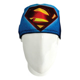 Gorro Quirúrgico Hombre + Lanyard Super Man Azul Logo 