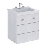 Vanitory Schneider Terra Matrix Blanco 50cm Vc50tm-txb