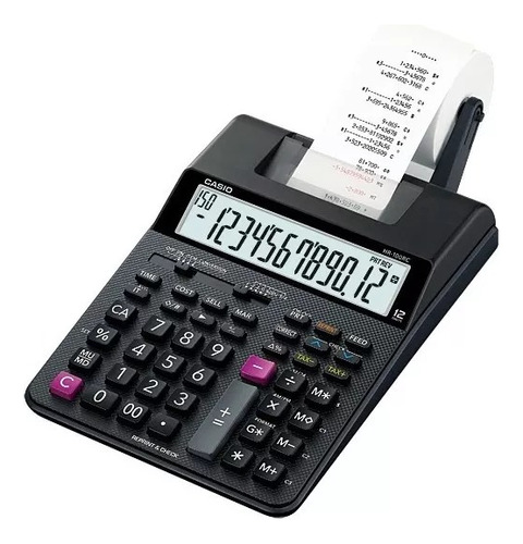 Calculadora De Mesa Com Bobina 2.0 Bivolt Hr-150rc Casio