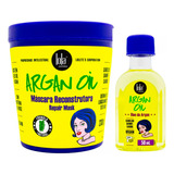 Lola Argan Oil Kit Reconstructor Mascara + Serum Reparador 