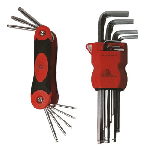 Juego Llaves Allen - Torx 17 Piezas