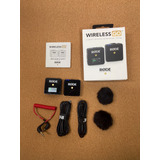 Microfone Lapela Rode Wireless Go  Omnidirecional Cor Preto