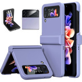 Funda Case Para Samsung Galaxy Z Flip 4 + Micas Protectoras