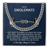 To My Swolemate Collar De Cadena De Eslabones Cubanos, Te Am