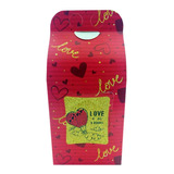 Media Docena Cajas Decorativas 1 Cupcake Modelo Love