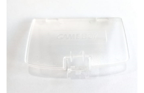 Tapa Baterias Compatible Con Gameboy Color Transparente