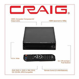 Cvd401a Hdmi Compacto Reproductor De Dvd Con Control Re...