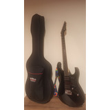 Guitarra Xcort Y Amplificador Marshall Mg15cf Combo.