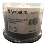 Verbatim Dvd-r 4.7gb 16x Datalifeplus White Thermal Printabl