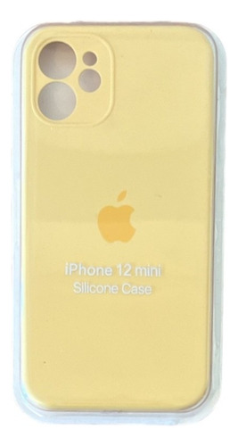 Funda Silicona Case Felpa Para iPhone 12 Mini 