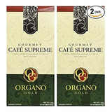 2 Cuadro De Organo Gold Cafe Supremo 100% Orgánico Certifica