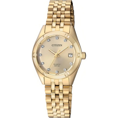 Reloj Citizen Eu605253p Original Mujer E-watch Color de la correa Dorado | Meses sin interés