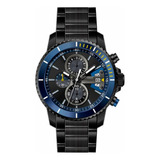 Reloj G-force Original H3843g Cronografo Negro + Estuche