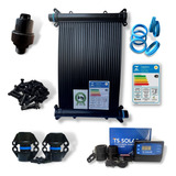 Kit 13 Placas 3,7mt - Aquecimento Solar Piscina 20.000 Lts F