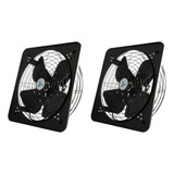 2 Extractor De Aire Triton 16 Pulgadas Negro Mate Masterfan