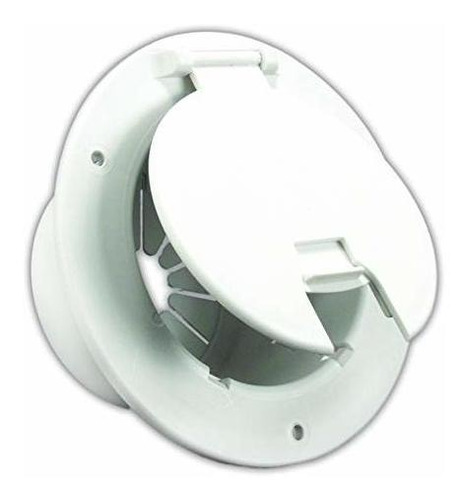 Jr Productos 541-2-a Round Polar White Deluxe Eléctrico Hatc