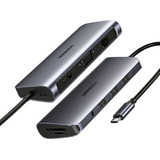 Adaptador Multiportas Usb-c Ugreen 10 Em 1 Cinza Espacial