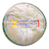 Cable Unipolar 1mm X 100m Verde-amarillo Cablecenter/cedam 