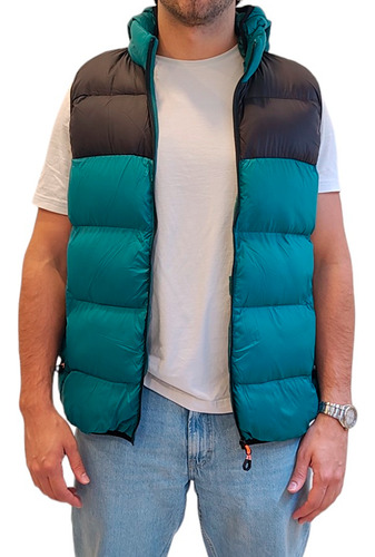 Chaleco Inflable Cuello Alto Con Capucha Impermeable 