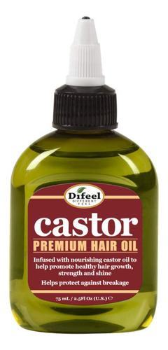 Difeel Aceite Para El Cabello Castor Pro-growth De 2.5 Onzas