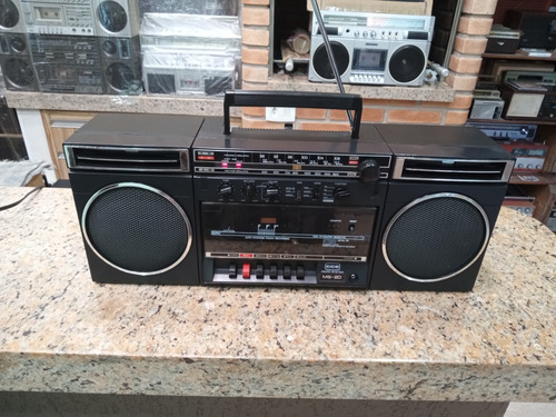 Rádio Gravador Bombox Cce Ms-20 Edição Black 1989 * Lindo *