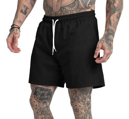 Short Malla Hombre Suspensor Red Bolsillos Secado Rápido