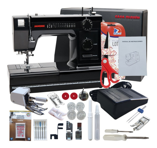 Janome Hd1000 Black Edition Extra Reforzada Semi Industrial 