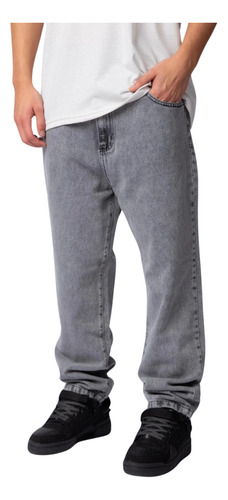 Pantalon Jean Recto Oversize Mom Hombre Vcp Shelby Habitu