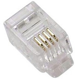 Conector P/ Modular P/telefone Rj11 - Kit C/1000 