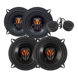 Kit 4 Falantes Jbl Selenium 5 Polegadas +par Mini Tweeter