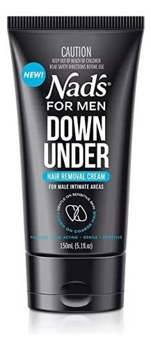 Nads For Men Crema Depiladora Intima Para Hombres 150 Ml 