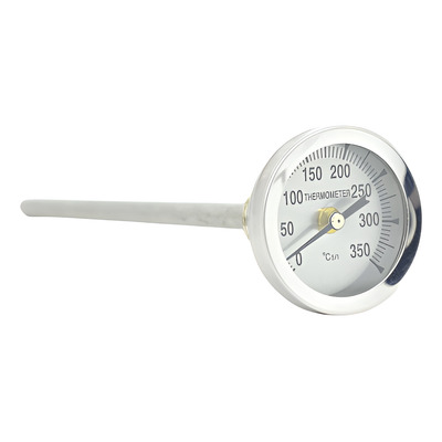 Termômetro Inox Forno Iglu A Lenha Haste Grande 20cm 350ºc