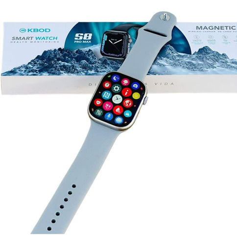 Reloj Inteligente Smart Watch Serie8 Kbod Resist Agua Barato