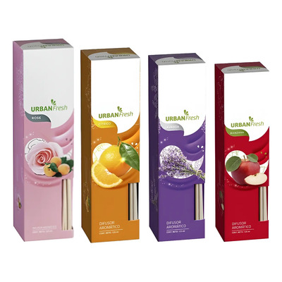 Urban Fresh Difusor Aromático Con Varillas De Bambú X 3 Und | Envío gratis