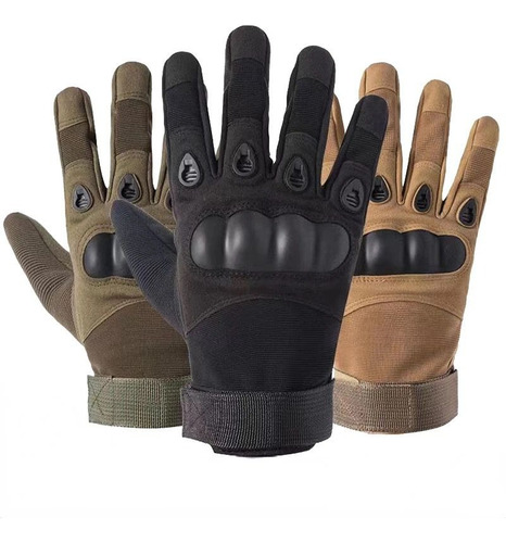 Guantes Tacticos Airsoft Full Dedos Airsoft Paintball Moto