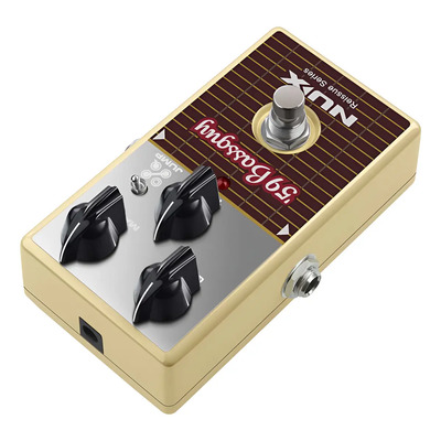 Pedal Nux Nro-7 59 Bass Guy Overdrive Negro | Envío gratis